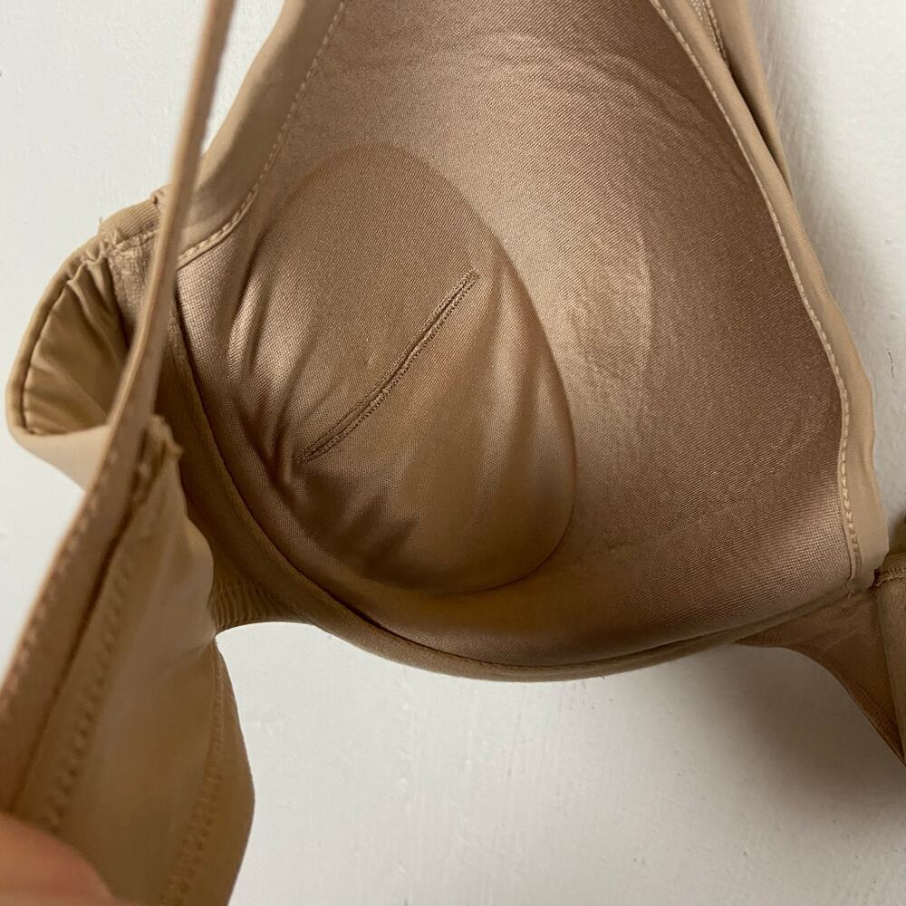 ThirdLove 24/7 Classic Contour Plunge Bra Women's 32F Beige Underwire - Picture 6 of 6